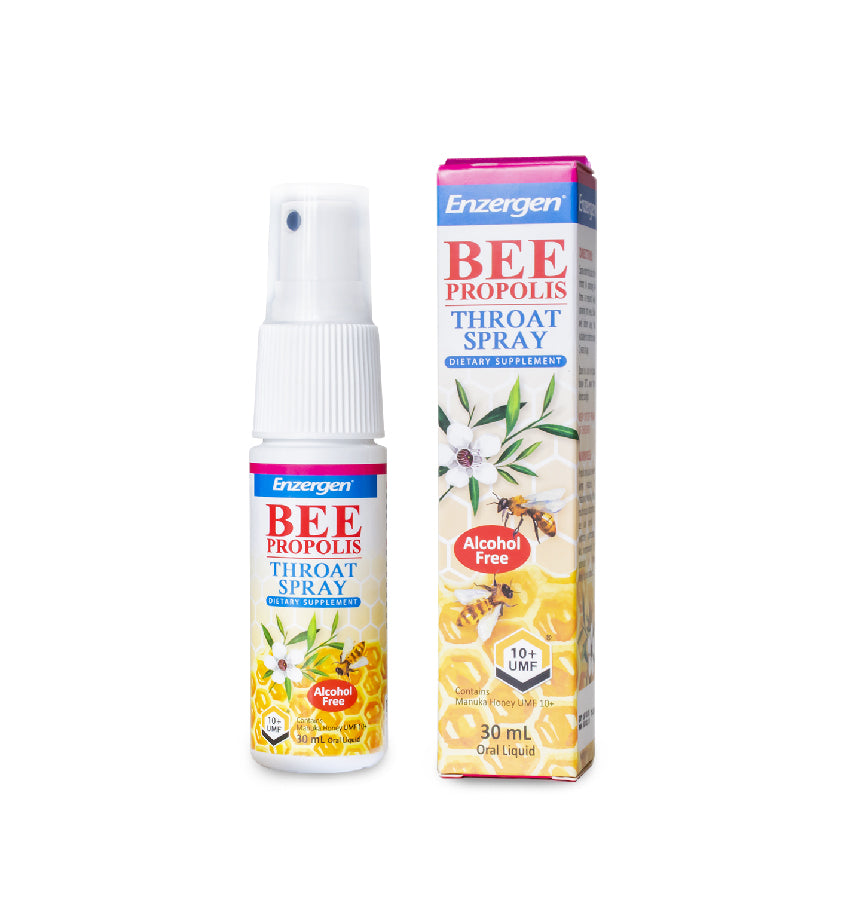 Bee Propolis Throat Spray alcohol free for soothing sore throat