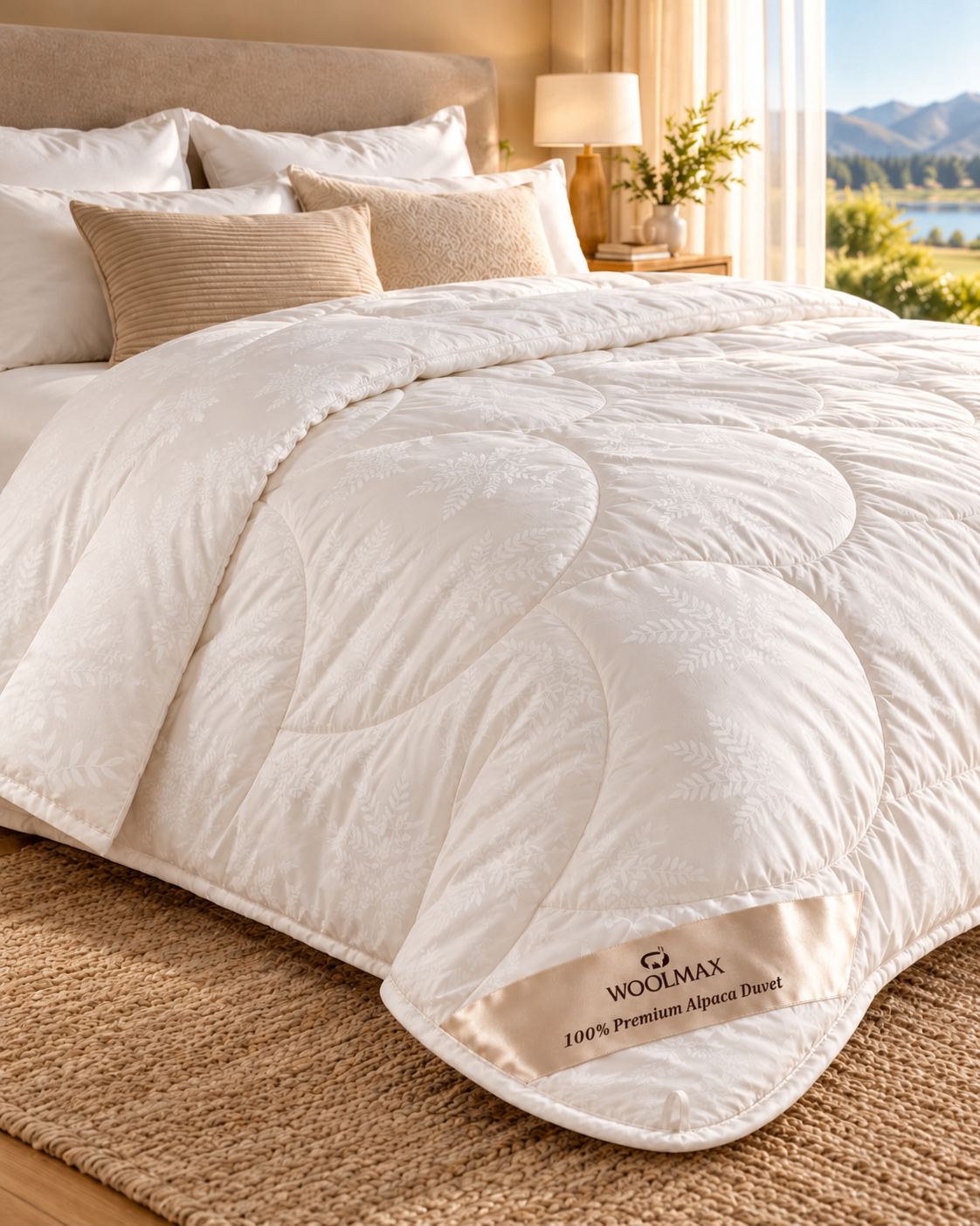 WoolMax 100% Premium Alpaca Duvet - All Season Comfort