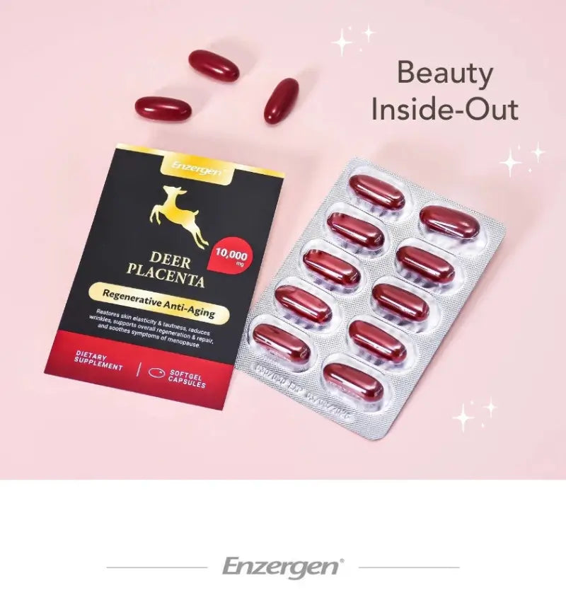 Deer Placenta 10 Day Trial Pack for skin health and vitality
