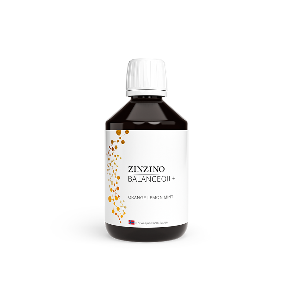 Zinzino BalanceOil Plus 300ml omega balance for heart and brain health